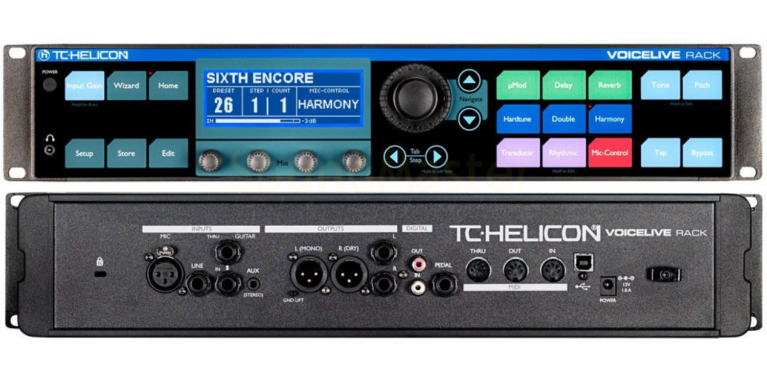 Вокальний процесор TC-Helicon VoiceLive Rack купити у Києві з
